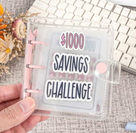 Mini 1,000 envelope saving challenge